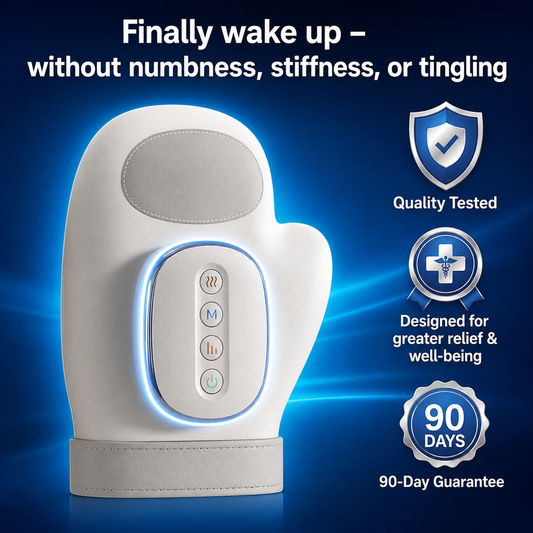 3-in-1 Smart Hand Massager™ – Relief for Numbness, Stiffness & Hand Pain